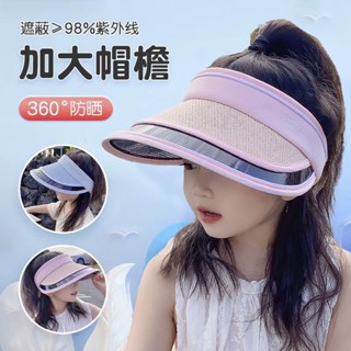 พร้อมส่ง~[โปรโมชั่น] หมวกกันแดด ป้องกันรังสีอัลตราไวโอเลต สําหรับเด็กผู้ชาย ผู้หญิง