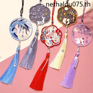 จี้เครื่องราง สองด้าน แฮนด์เมด diy สําหรับห้อยตกแต่งรถยนต์