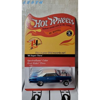 Hot Wheels hotwheels สายสีแดง RLC 66 super nova