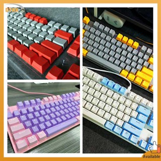 xda keycap คีย์แคป แบบอักษร ABS ปุ่มกดแป้นพิมพ์แบบกลไกโปร่งแสงชาเชอร์รี่สีดำสีแดงแกนสีเขียว OEM ปุ่มส่วนบุคคลปุ่มดึงปุ่มเดียว