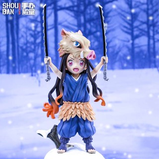 โมเดลฟิกเกอร์ Demon Slayer Nezuko cos Series Inosuke Pig Nezuko น่ารัก สําหรับประดับตกแต่ง