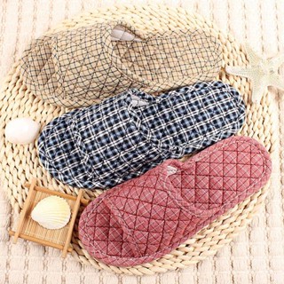 Fabric Slippers Women Machine Washable Cotton Home