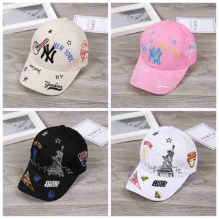 พร้อมส่ง~[โปรโมชั่น] หมวกเบสบอล กันแดด สไตล์เกาหลี สําหรับเด็กผู้ชาย และเด็กผู้หญิง