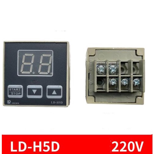 LOUSHI Zhejiang LUSHI เครื่องมืออิเล็กทรอนิกส์จับเวลาเตาอบ LD-H5D H5J 48S H5S - รูปที่ 3