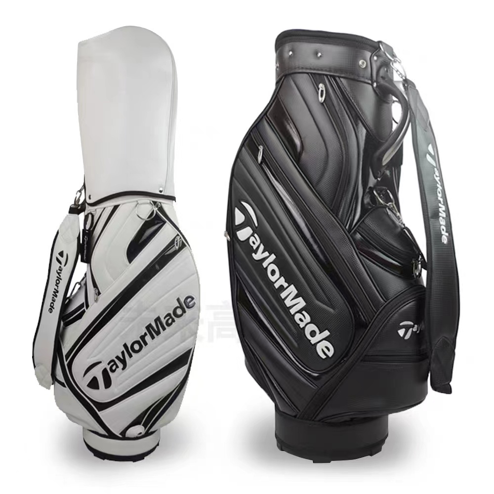 สินค้าพรีเมี่ยม Taylormade ใหม่ กระเป๋ากอล์ฟ หนัง PU กันน้ํา ทนต่อการเสียดสี สําหรับผู้ชาย และผู้หญิง QB079