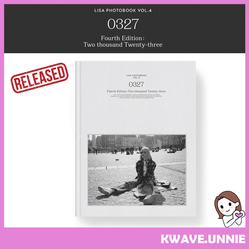 BLACKPINK LISA PHOTOBOOK VOL.4 "0327"
