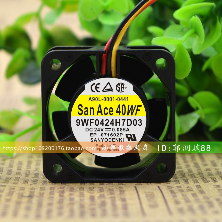 จัดส่งภายใน 24 ชั่วโมง = 9WF0424H7D03 A90L-0001-0441 24V 0.085 A 4015 FANUC Fan & * &&