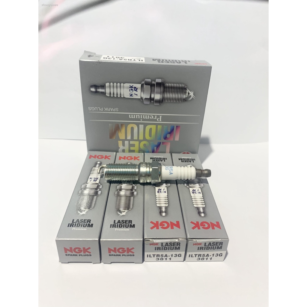 จัดส่ง 24 ชั่วโมง = หัวเทียน NGK Iridium Platinum ILTR5A-13G 3811 Mazda 6 Pentium B70B90 Max Win Maz