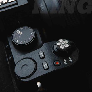 สติกเกอร์ชัตเตอร์ อลูมิเนียมอัลลอย แกะสลักด้วยมือ แบบสากล สําหรับ Fuji X-S20 Sony A7C