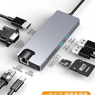 อะแดปเตอร์แปลงสายเคเบิ้ล typec เป็น HDMI typec USB3.0 สําหรับแล็ปท็อป โทรศัพท์มือถือ TV