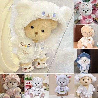 teddytales เสื้อผ้าหมีลีน่า เหมาะสำหรับ Lena Bear เสื้อผ้าตุ๊กตาขนาดกลาง30ซม.