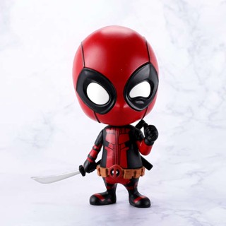 โมเดลหัวตุ๊กตา Deadpool แฮนด์เมด ของเล่นสําหรับเด็ก