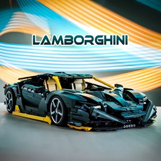 ของเล่นตัวต่อเลโก้ K1 Century Niu Lamborghini Supercar เสริมการเรียนรู้เด็ก