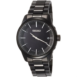 Seiko นาฬิกาข้อมือ รุ่น Sbtm257 สายสแตนเลส พลังงานแสงอาทิตย์ สีดํา สําหรับผู้ชาย