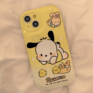 เคสโทรศัพท์มือถือนิ่ม กันกระแทก ลายสุนัข Pacha น่ารัก สําหรับ iphone11 12 13 14 promax x xs xr i7 i8