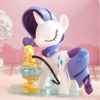 P POPMART POPMART ฟิกเกอร์ My Little Pony Loves Beauty Series Mystery Box แบบนิ่ม สีม่วง