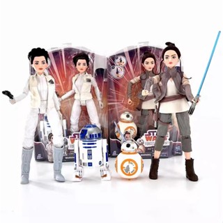 Hasbro Hasbro Star Wars BB-8 R2 โมเดลตุ๊กตาหุ่นยนต์ ขยับได้ ของเล่นสําหรับเด็ก