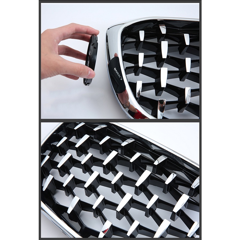 กระจังหน้ากันชนหน้ารถยนต์ อุปกรณ์เสริม สําหรับ BMW X3 G01 G08 X4 G02 2018-2021 ราคา ถูกที่สุด ดีลบีเคเค แกลเลอรีภาพที่ 6