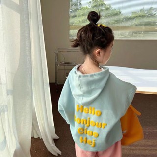 [Best Choice Tomorrow ]~2023 เสื้อโค้ทลําลอง เข้ากับทุกการแต่งกาย แฟชั่นใหม่ สําหรับเด็กผู้หญิง