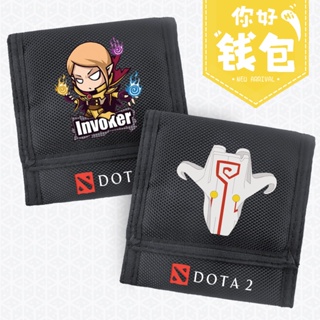 Dota2 กระเป๋าสตางค์ กระเป๋าใส่บัตรเครดิต ลายการ์ตูน สร้างสรรค์ สําหรับเด็กนักเรียน ของขวัญเด็กผู้ชาย