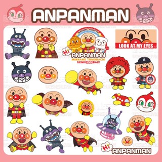 สติกเกอร์ ลายการ์ตูน Anpanman น่ารัก กันน้ํา แบบสร้างสรรค์ สําหรับตกแต่งรถยนต์ไฟฟ้า