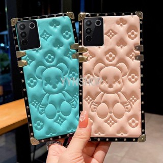 เคสโทรศัพท์มือถือ กันกระแทก ลายหมีฮิปสเตอร์ สามมิติ สําหรับ Vivo V27 Pro 5G V27e