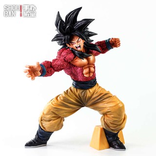 ฟิกเกอร์ Dragon Ball GT Dragon Ball Super Saiyan Fourth-Order Son Goku Super Four Son Goku สําหรับตกแต่งบ้าน