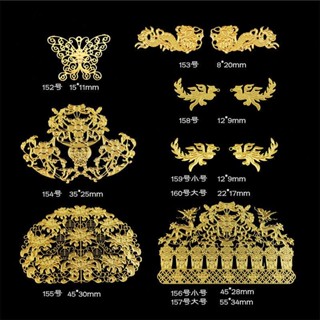 มงกุฎดอกไม้ ผีเสื้อ นกฟินิกซ์ ขนาดเล็ก สไตล์โบราณ Diy 152~160