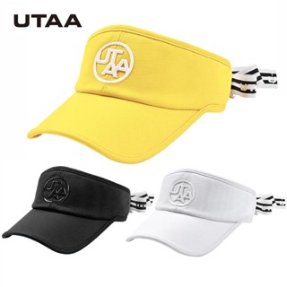 Utaa หมวกกอล์ฟ หมวกกีฬา กันแดด ประดับโบว์ แฟชั่นสําหรับผู้หญิง MZ001