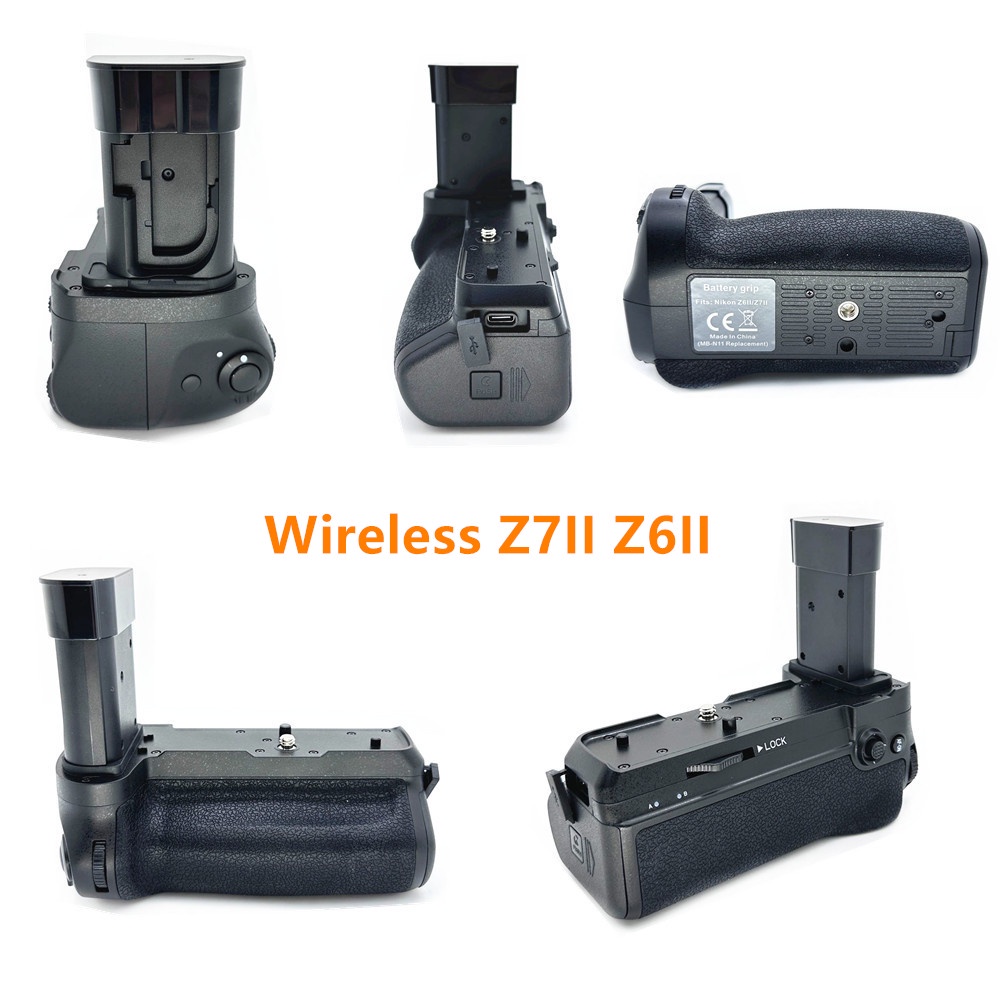กริปแบตเตอรี่สําหรับ Nikon Z5 Z6 Z7 Ii แทน Mb - N10 En - El15 El15B