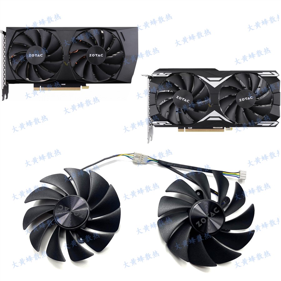 คลังสินค้าพร้อม Fast Shipping ZOTAC ZOTAC RTX3060ti 3060 3050 Destroyer HA/Thunderbolt รุ่นพัดลมกราฟ