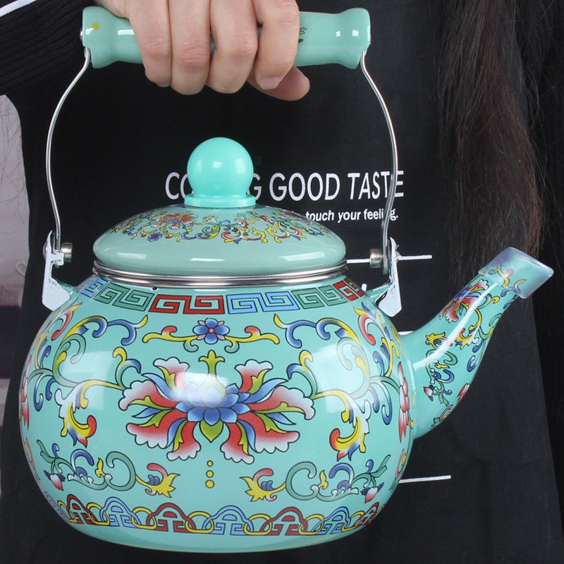 0.85 L-5L Ouli เหยือกน้ําชาเคลือบกาต้มน้ํากาต้มน้ํากาต้มน้ํากาต้มน้ํา