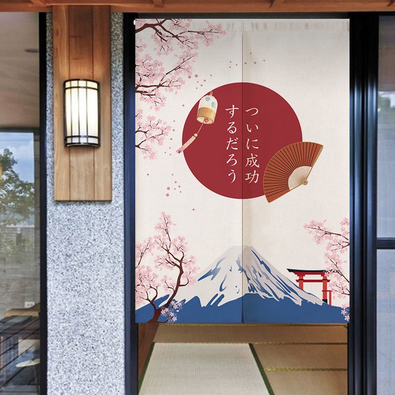 แนะนำ ผ้าม่าน ผ้าม่านประตู หลายขนาด สไตล์ญี่ปุ่น ฮวงจุ้ย สําหรับตกแต่งห้องครัว ห้องรับประทานอาหาร ราคาพิเศษ มีเก็บเงินปลายทาง