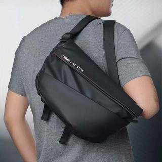 กระเป๋า unisex NIID messenger bag trendy brand mens bag shoulder bag function crossbody bag มัลติฟังก์ชั่กีฬาผู้ชายและผู้หญิงสะพายกระเป๋า R1