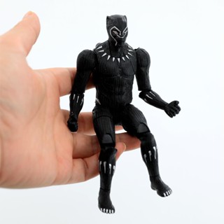 ฟิกเกอร์ Black Panther Black Panther ขนาดเล็ก ของเล่นสําหรับเด็ก