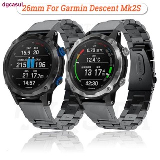 สายนาฬิกาข้อมือ เหล็ก ปลดเร็ว สําหรับ Garmin Fenix5s 5plus 6s 6x pro 3HR 0415