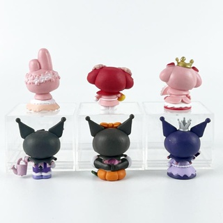 ตุ๊กตา Sanrio Melody Kuromi Four Seasons Story เหมาะกับของขวัญ สําหรับตกแต่งเบเกอรี่ diy