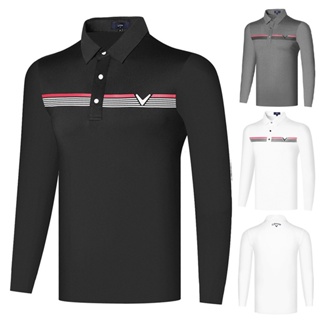 [Callaway] เสื้อโปโลแขนสั้นลําลอง ระบายอากาศได้ดี แบบแห้งเร็ว แฟชั่นฤดูใบไม้ผลิ และฤดูใบไม้ร่วง สําหรับผู้ชาย