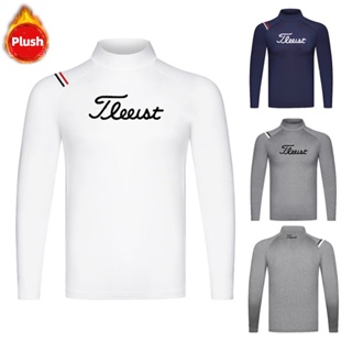 [Titleist] เสื้อกันหนาวแขนยาวลําลอง คอกลม แฟชั่นฤดูใบไม้ผลิ และฤดูใบไม้ร่วง สําหรับผู้ชาย