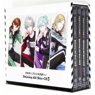 [ส่งจากญี่ปุ่น] Uta no Prince-sama Shining All Star CD Limited Edition 8-11 + Storage Box Set CD L04175483