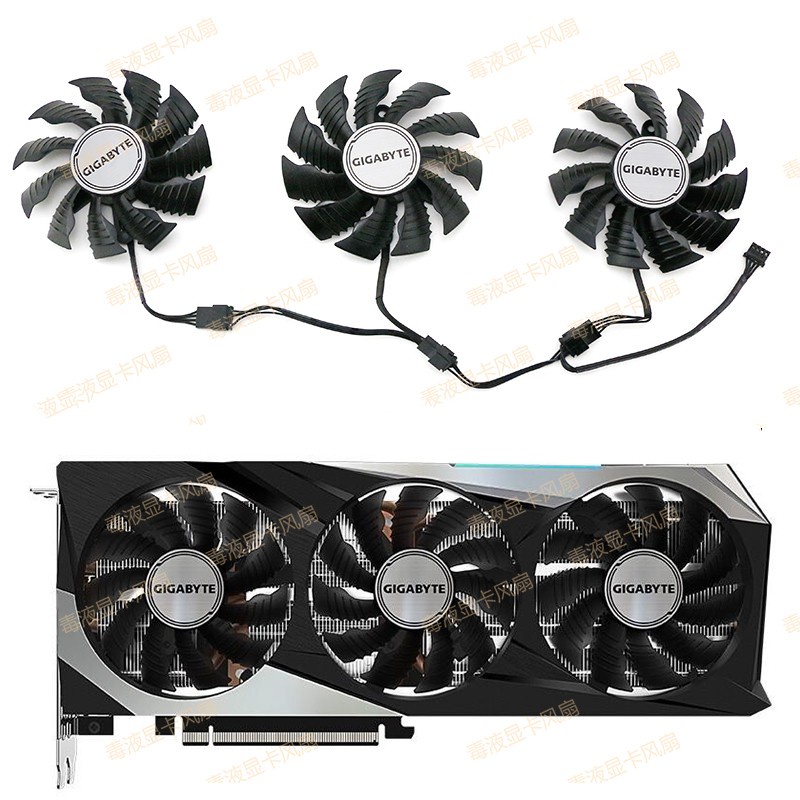 Gigabyte RTX3070 RX6800 6800xt 6900 6900xt GAMING Magic Eagle กราฟิกการ์ดพัดลมระบายความร้อน