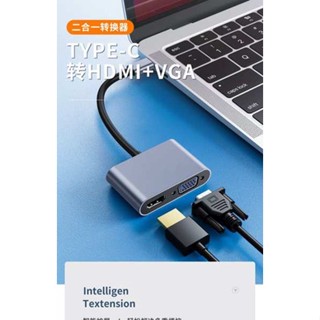 [จัดส่งด่วน] อะแดปเตอร์แปลงสายเคเบิ้ล Typec เป็น HDMI VGA HD USB สําหรับ Apple Huawei คอมพิวเตอร์ โน้ตบุ๊ก โทรศัพท์มือถือ แท็บเล็ต โปรเจคเตอร์ทีวี