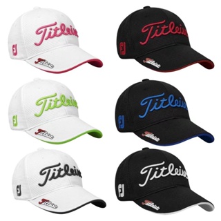 [Titleist] หมวกกอล์ฟ ระบายอากาศ แบบแห้งเร็ว ปรับขนาดได้ พร้อมเสื้อกั๊ก สําหรับผู้ชาย MZ04