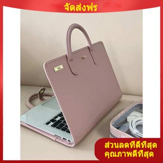 กระเป๋า นักเรียน กระเป๋า ถือ เคสป้องกันคอมพิวเตอร์กระเป๋าคอมพิวเตอร์เคสป้องกันคอมพิวเตอร์กระเป๋าถือแล็ปท็อปสีชมพูสาวๆ