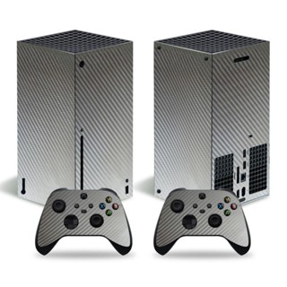 Xbox Series X เกมคอนโซล สติกเกอร์ฟิล์มสีอิเล็กทรอนิกส์ สติกเกอร์ฟิล์มสี สติกเกอร์คาร์บอนไฟเบอร์