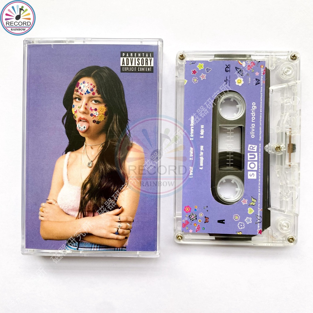 Original Olivia Rodrigo SOUR Cassette Tape New album