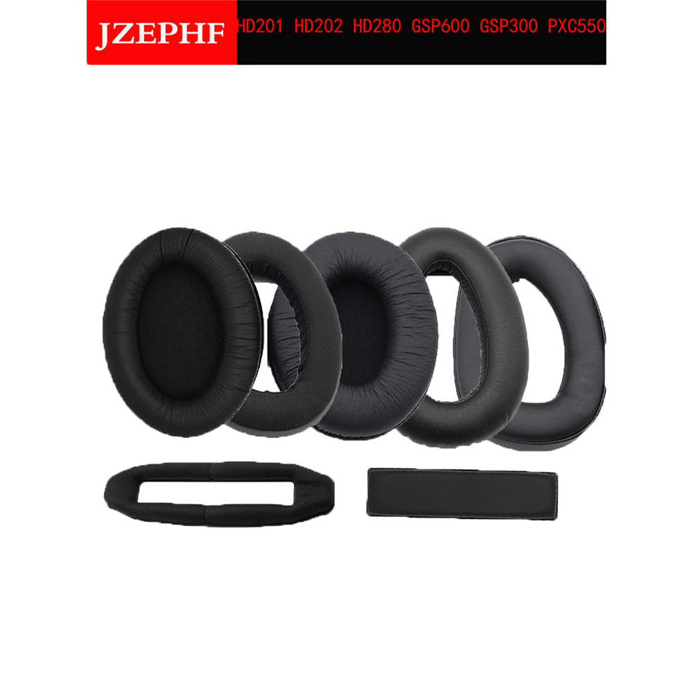 เหมาะสําหรับ Sennheiser HD201 เคสหูฟัง HD457 HD202 HD280 GSP600 GSP300 PXC550 GSP 670 ฟองน้ํา HD206 