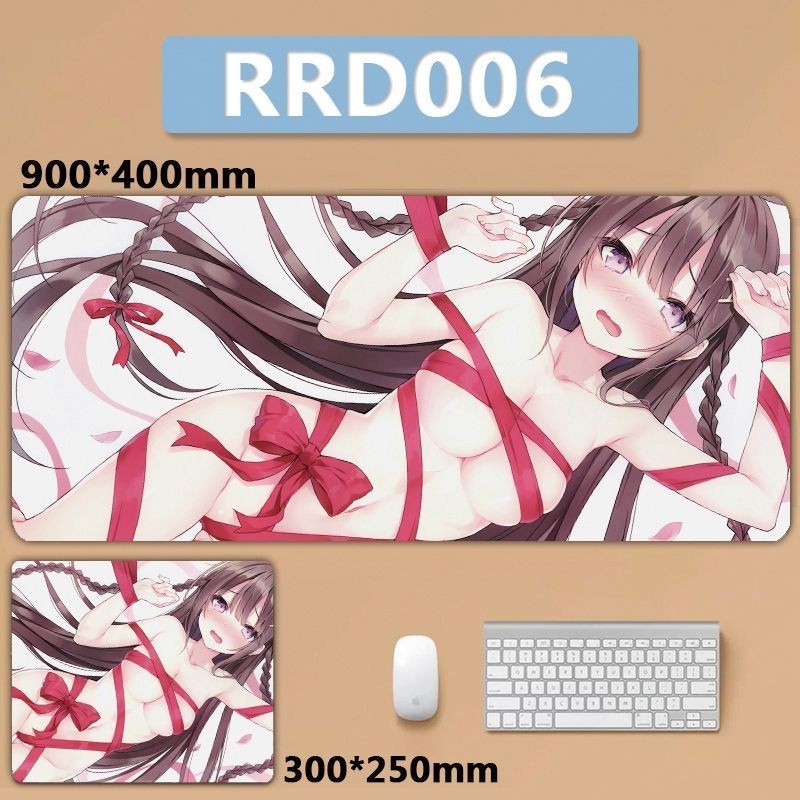 [700 * 300] Rurudo แผ่นรองเมาส์ ขนาดใหญ่ ลาย Lolita Angel Police Little Devil สําหรับคอมพิวเตอร์ตั้งโต๊ะ