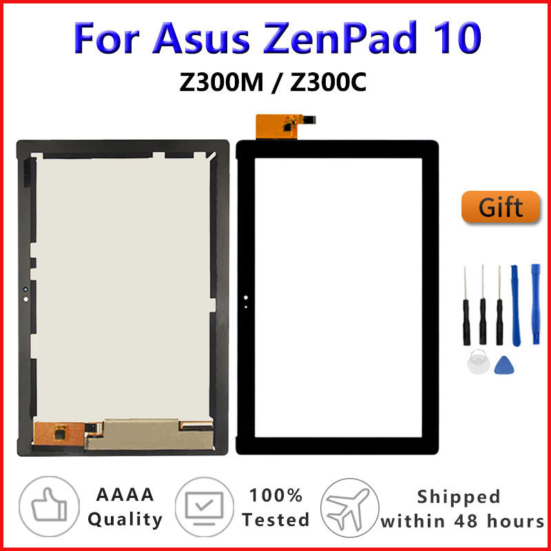 อะไหล่หน้าจอสัมผัส LCD 10.1 นิ้ว แบบเปลี่ยน สําหรับ Asus ZenPad 10 Z300M Z300C