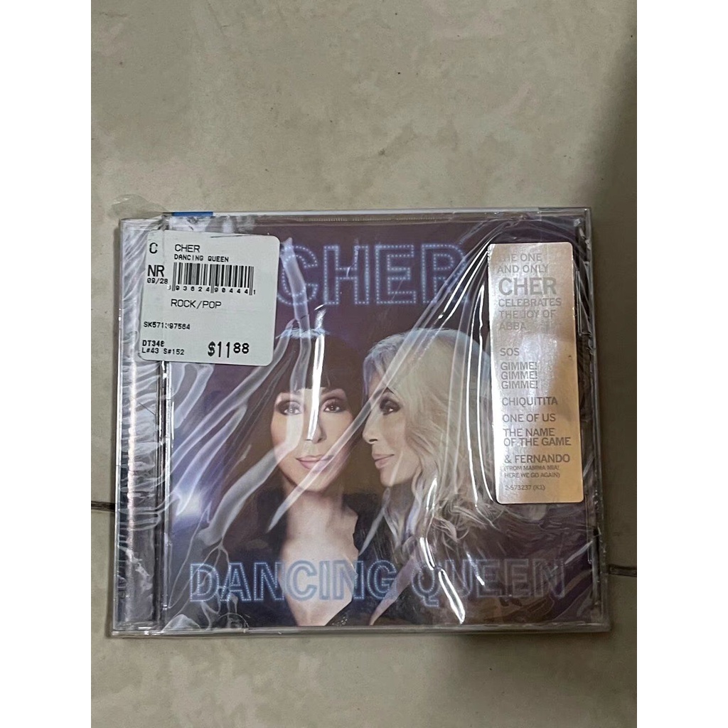 แผ่น CD Cher Dancing Queen Original Sealed